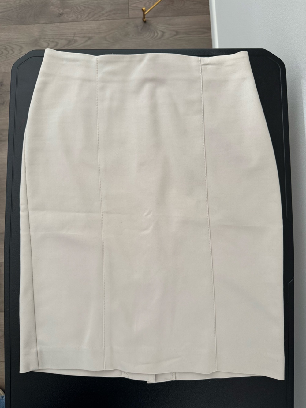 Van Heusen Off-White/Cream Mid-Length Skirt